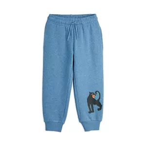 Mini Rodini pantaloni de trening pentru copii Panther cu imprimeu, 1100030060 imagine