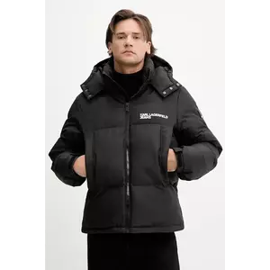 Karl Lagerfeld Jeans geacă culoarea negru, de iarna, A3M15033 imagine