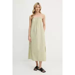 Marc O'Polo rochie culoarea verde, midi, drept, 5000006348 imagine
