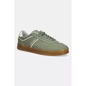 Tommy Jeans sneakers THE GREENWICH MIX MEDIA culoarea verde, EM0EM01586 imagine