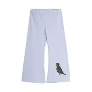 Mini Rodini pantaloni de trening pentru copii Birds culoarea violet, cu imprimeu, 2563011645 imagine