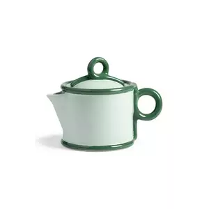 &k amsterdam ceainic loop green 700 ml culoarea verde imagine