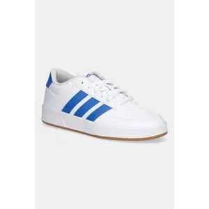 adidas sneakers pentru copii BREAKNET 3.0 culoarea alb, JR8446 imagine