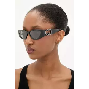 Gucci ochelari de soare culoarea negru, GG1824S imagine
