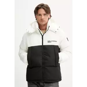 Karl Lagerfeld Jeans geacă culoarea negru, de iarna, A3M15034 imagine