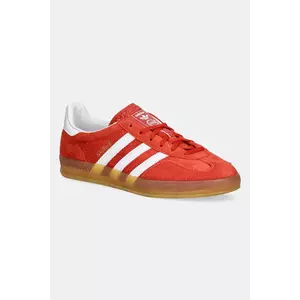 adidas Originals sneakers din piele întoarsă Gazelle Indoor culoarea portocaliu, HQ8718 HQ8718-POMARANCZ imagine