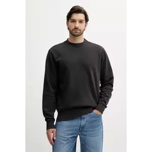 BOSS Orange hanorac de bumbac culoarea negru, uni, 50519718 imagine