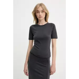 Samsoe Samsoe tricou SASUS culoarea gri, F25200040 imagine