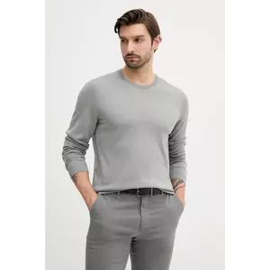 BOSS pulover de lână culoarea negru, light, 50468239 imagine