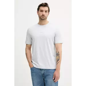 BOSS tricou BOSS ORANGE culoarea gri, uni, 50473278 imagine