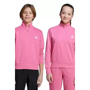 adidas bluză copii culoarea roz, uni, JN2434 imagine