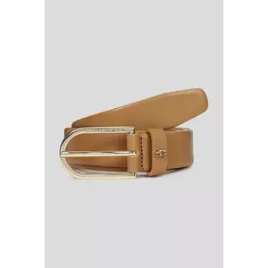 Karl Lagerfeld curea de piele K/AUTOGRAPH culoarea maro, A3W33041 imagine