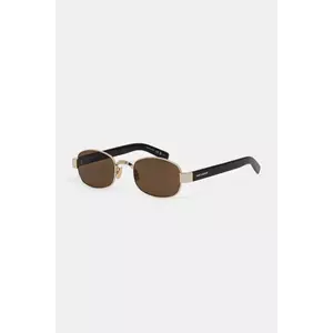Saint Laurent ochelari de soare culoarea auriu, SL 706 imagine