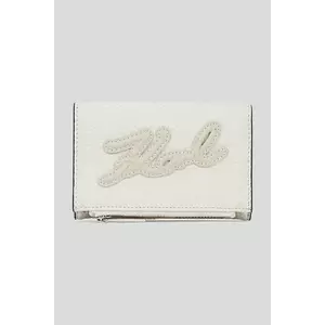 Karl Lagerfeld portofel K/SKUARE culoarea alb, A3W32093 imagine