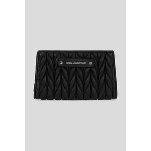 Karl Lagerfeld portofel K/WEAVE culoarea negru, A3W32037 imagine
