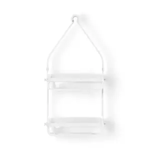 Umbra raft de duș Flex culoarea alb imagine