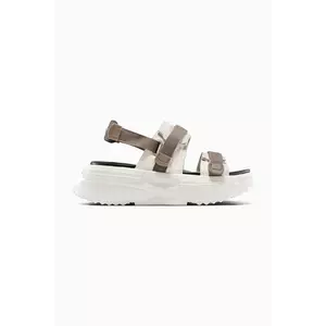 Converse sandale Run Star Utility Sandal CX culoarea bej, cu platforma, A15096C imagine