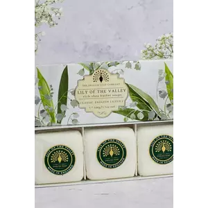 The English Soap Company set de săpunuri Lily Of The Valley 3 x 100 g 3-pack imagine