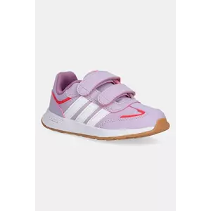 adidas sneakers pentru copii TENSAUR SWITCH culoarea violet, JQ8091 imagine
