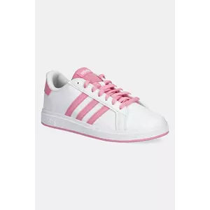 adidas sneakers pentru copii GRAND COURT 2.0 culoarea alb, JS4345 imagine