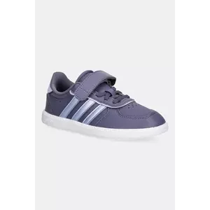 adidas sneakers pentru copii BREAKNET SLEEK culoarea violet, JQ3058 imagine