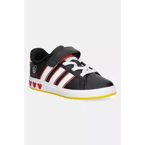 adidas sneakers pentru copii GRAND COURT MICKEY culoarea negru, JQ7829 imagine