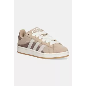 adidas Originals sneakers din piele intoarsă Campus 00S Twist culoarea bej, JR5752 imagine