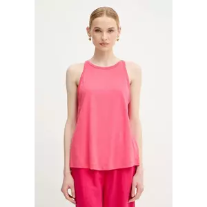 United Colors of Benetton top culoarea roz, 3KMTDH013 imagine