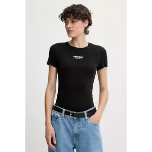 Tommy Jeans tricou culoarea negru, DW0DW20913 imagine