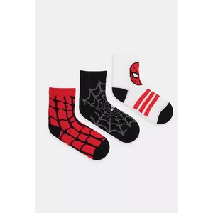 adidas Performance șosete copii Marvel 3-pack culoarea roșu, JM1827 imagine