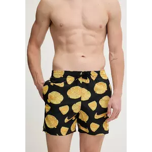 Nike pantaloni scurți de baie culoarea negru, NESSF553 imagine