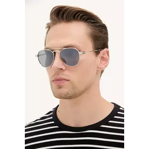 Saint Laurent ochelari de soare culoarea argintiu, SL 708 imagine