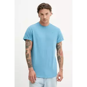 G-Star Raw tricou din bumbac culoarea alb, uni, D16396-B353 imagine