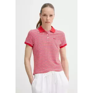 Levi's tricou polo culoarea alb, 52599 imagine