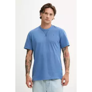 G-Star Raw tricou din bumbac culoarea verde, uni, D24449-2653 imagine