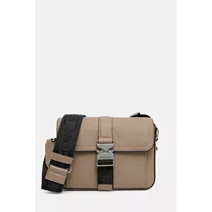 Michael Kors borseta de piele culoarea negru, 33F4LHDM2L imagine