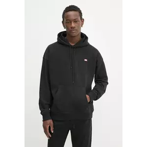 Diesel bluză culoarea negru, cu glugă, uni, A16401.0HYAT imagine