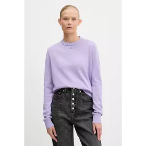 Tommy Jeans pulover de bumbac light, DW0DW20159 imagine