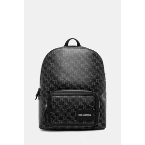 Karl Lagerfeld rucsac K/VOYAGE culoarea bleumarin, mare, cu imprimeu, A1W30188 imagine