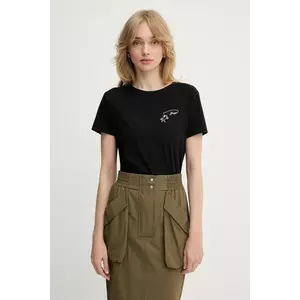 BOSS Orange tricou din bumbac culoarea negru, 50545288 imagine