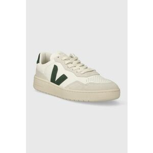 Veja sneakers din piele V-90 culoarea: alb VD2003384B imagine