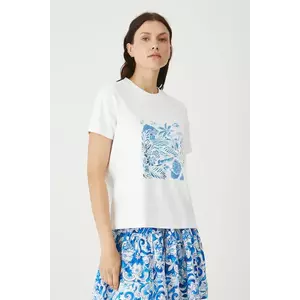 Medicine tricou din bumbac culoarea alb imagine