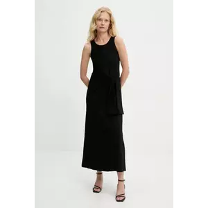 Answear Lab rochie culoarea negru, maxi, evazati imagine