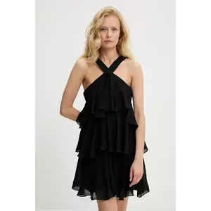 Answear Lab rochie culoarea negru, mini, drept imagine