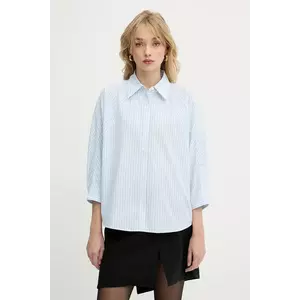 BOSS Orange cămașă din bumbac cu guler clasic, relaxed, 50543553 imagine