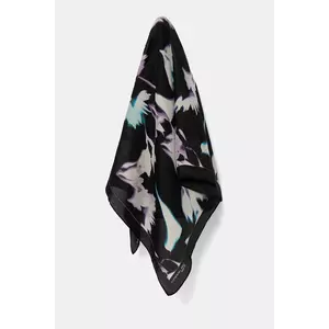 Karl Lagerfeld Jeans eșarfă culoarea negru, cu imprimeu, A3W33118 imagine