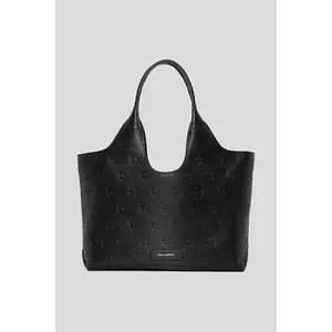 Karl Lagerfeld geantă IKON MONOGRAM culoarea negru, A3W30302 imagine