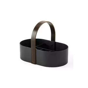Umbra organizator pentru cosmetice Bellwood culoarea negru imagine