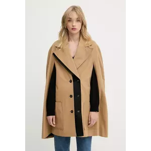 Karl Lagerfeld palton culoarea verde, de tranzitie, A3W15014 imagine