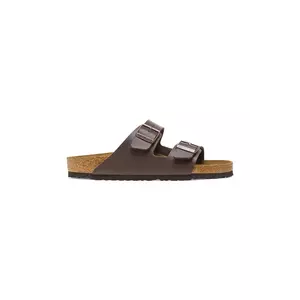 Birkenstock papuci Arizona culoarea maro, 451161 imagine